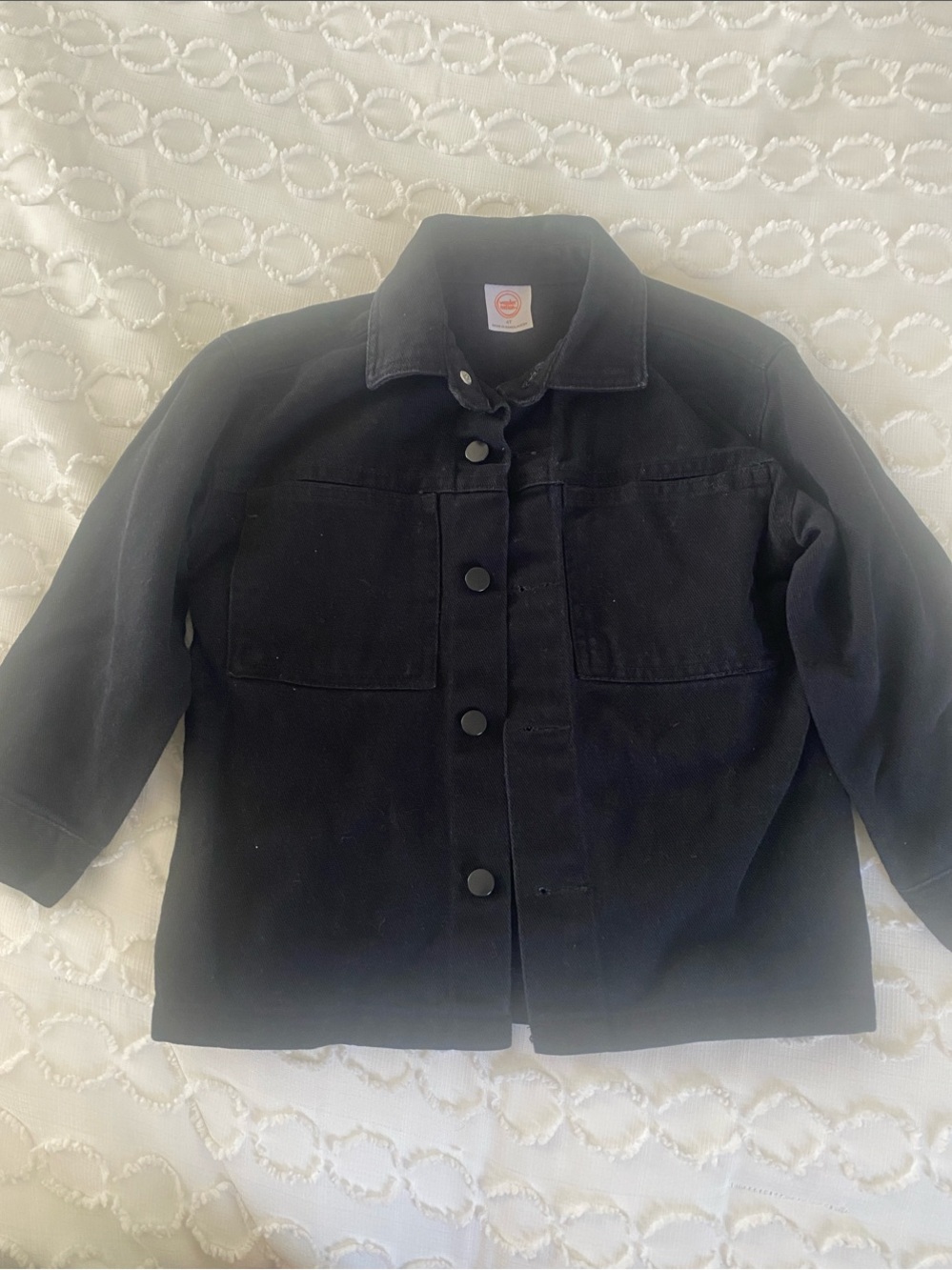 Black Kids Jean Jacket